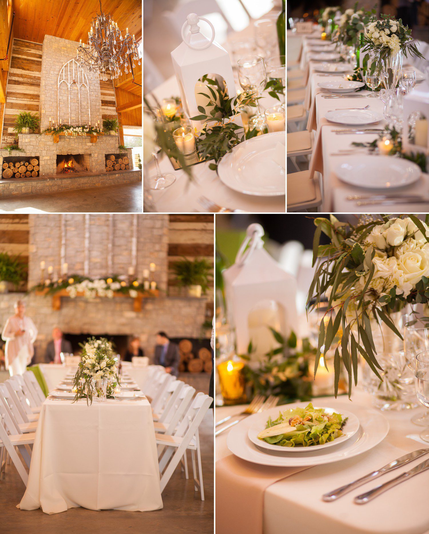 Wedding reception at Homestead Manor in Thompsons Station, TN / Krista Lee Photography