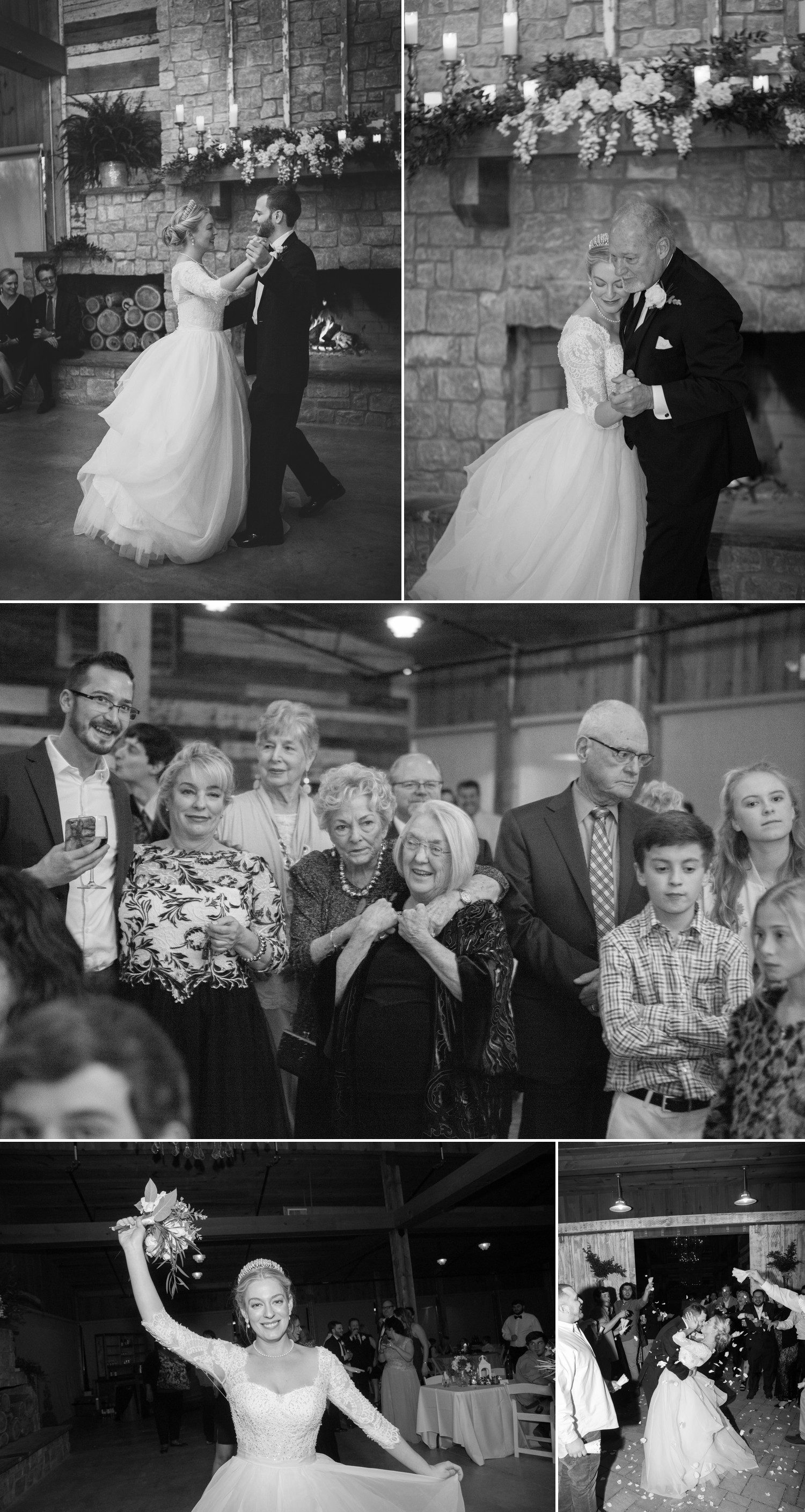Wedding reception at Homestead Manor Thompsons Station, TN / Krista Lee Photography and Creations by Debbie Planner