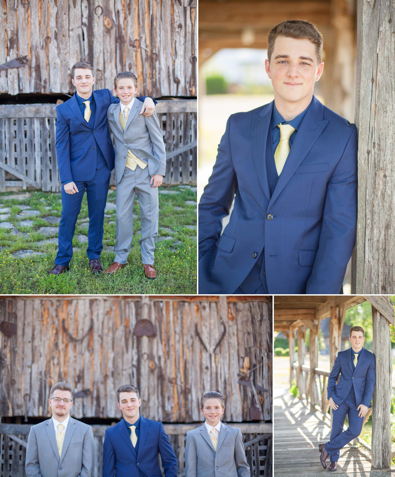 Groom and groomsmen photos before wedding at Legacy Farms in Lebanon, TN, photos by Krista Lee Photography 
