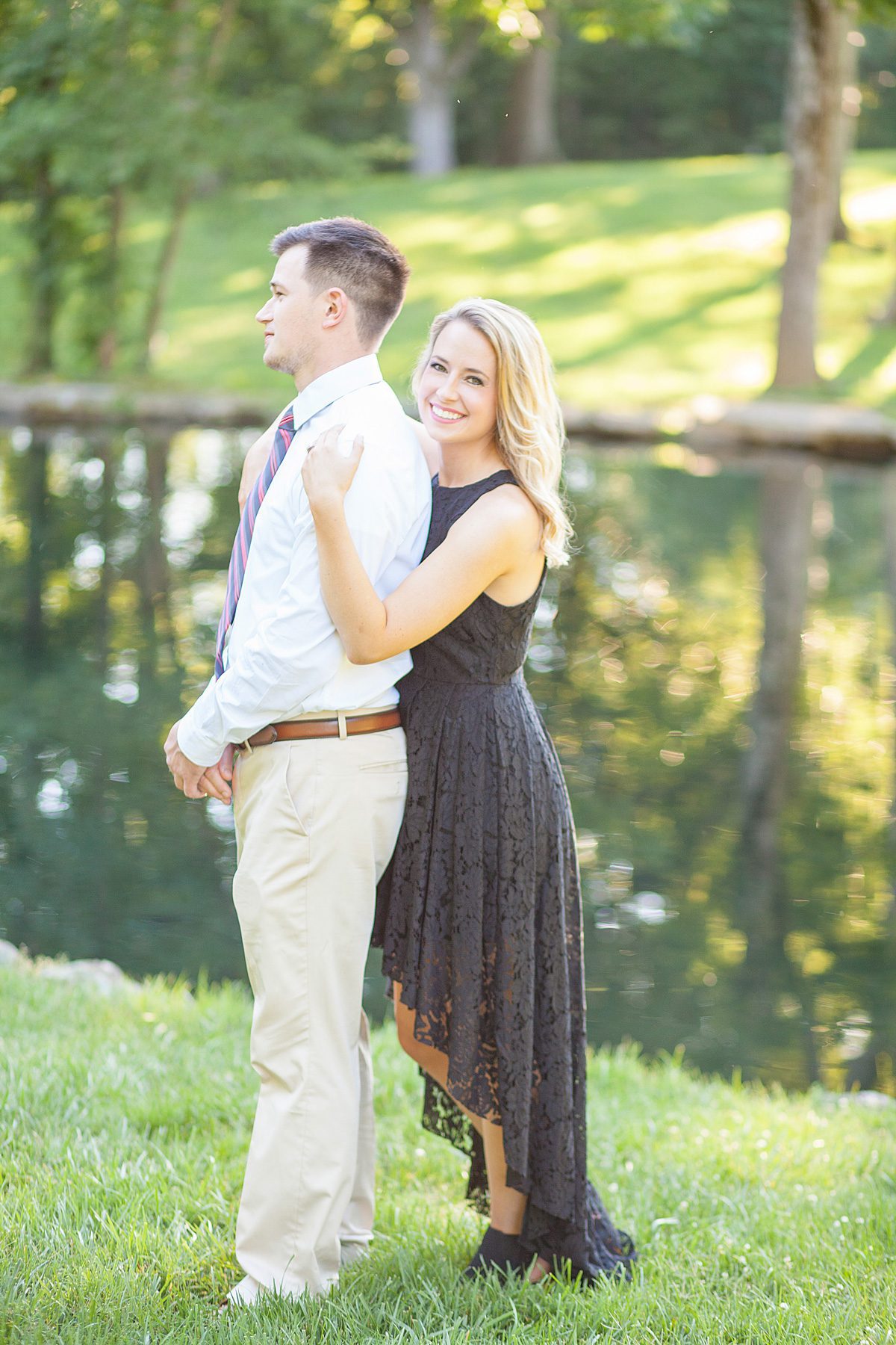 courtney engagement photo session at Cheekwood Gardens in Nashville TN photo by krista lee