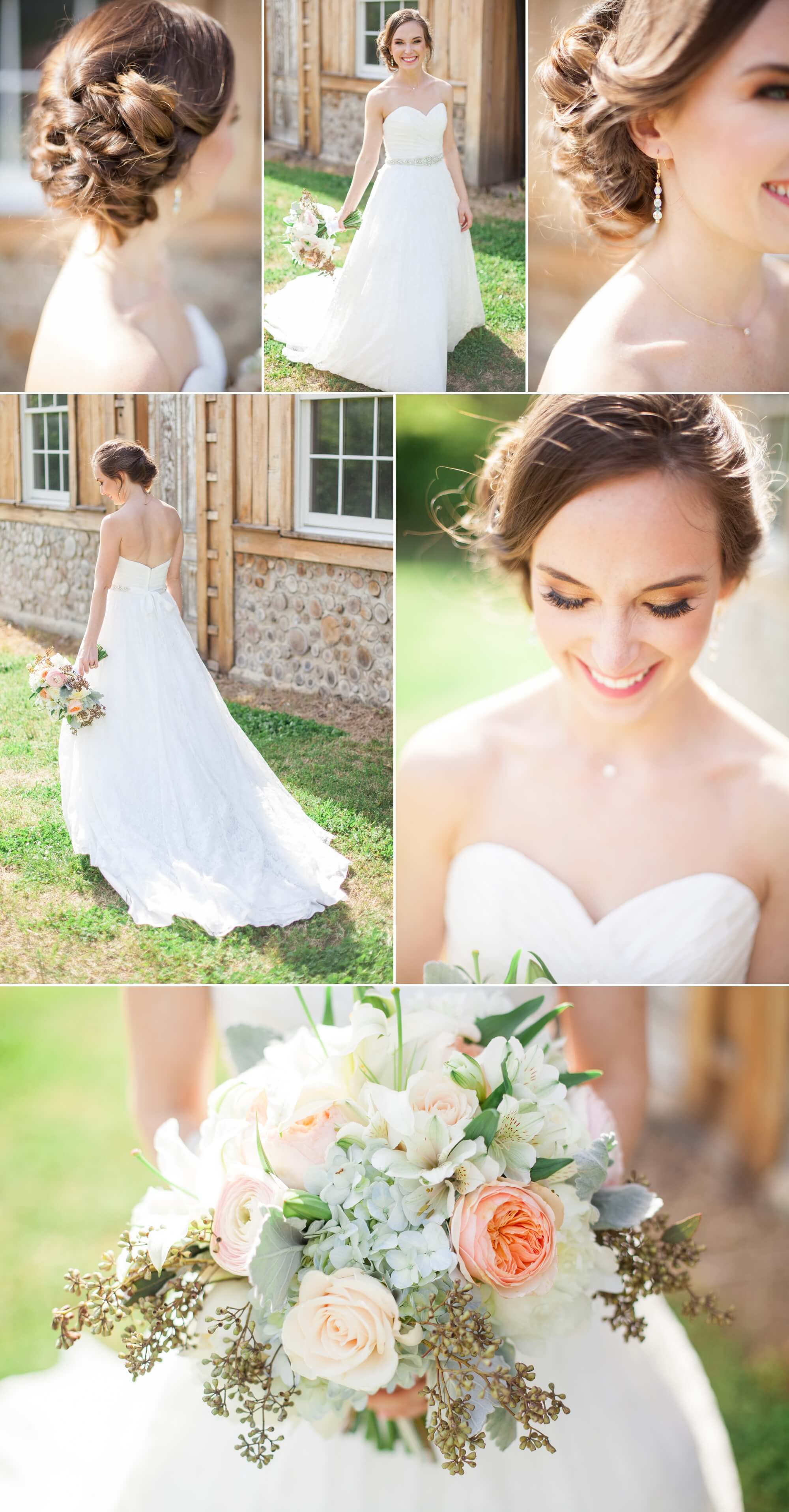bride and details before wedding. Spring wedding at Cedarwood Weddings in Nashville, TN. Photo by Krista Lee Photography, from Sam and Izzy's wedding day.