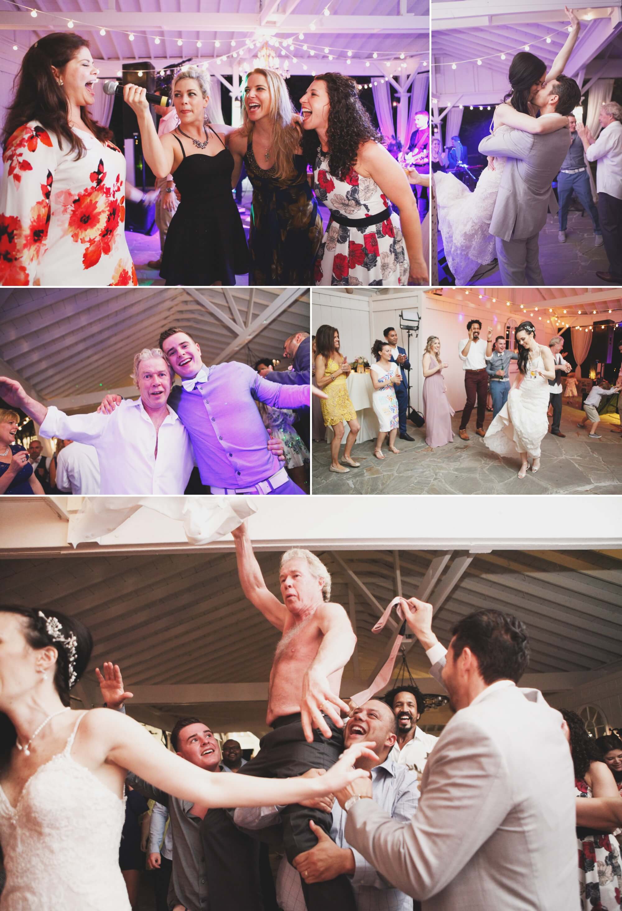 Dancing at reception after wedding ceremony at David and Jennifer's Cedarwood spring wedding in Nashville TN, photography by Krista Lee. 