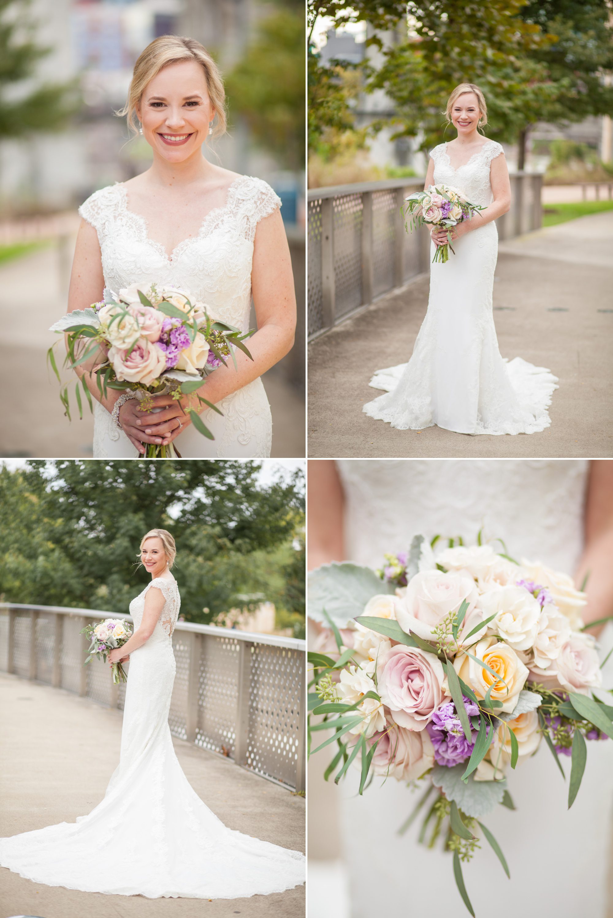 Bridal portraits before wedding photography at Musicians Hall of Fame in Nashville TN photos by Krista Lee 
