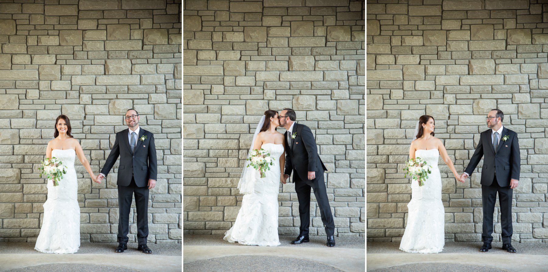 Bride and groom portraits at private home in Belle Meade 