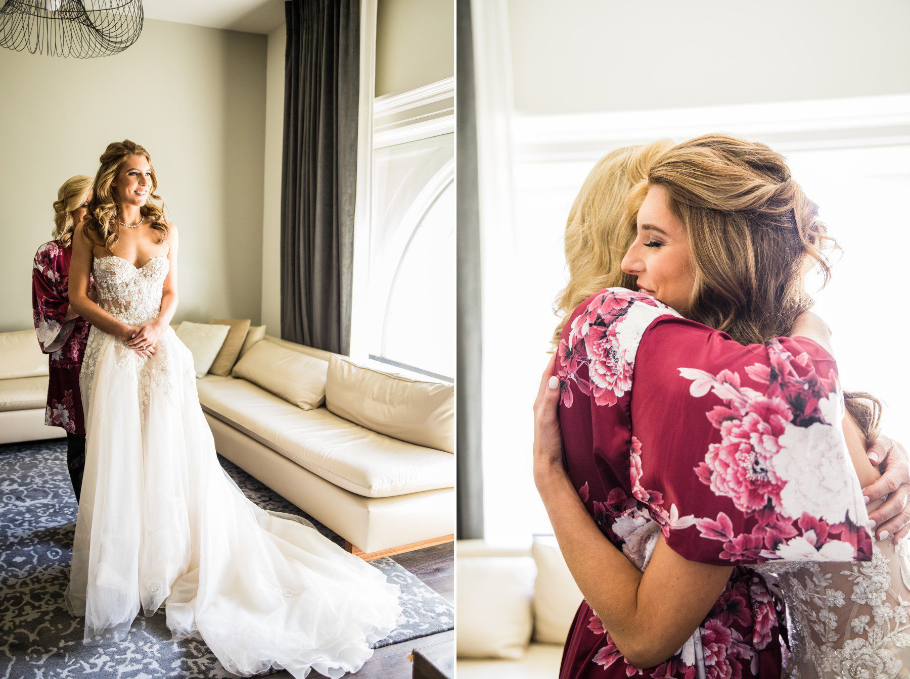 Nashville wedding photographer bride getting ready photos at Union Station hotel Nashville, TN