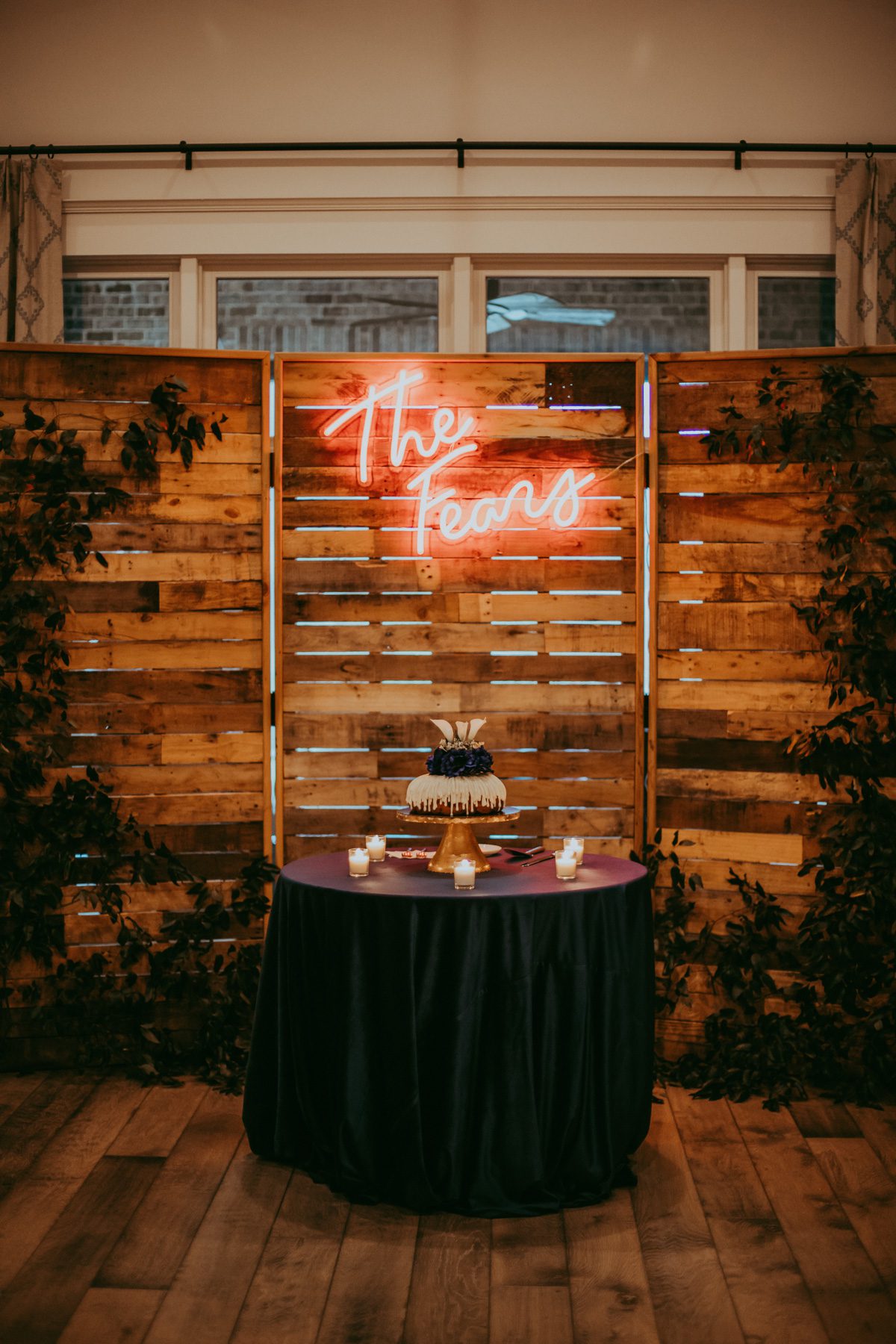 Wedding Neon Sign for Cake Table 