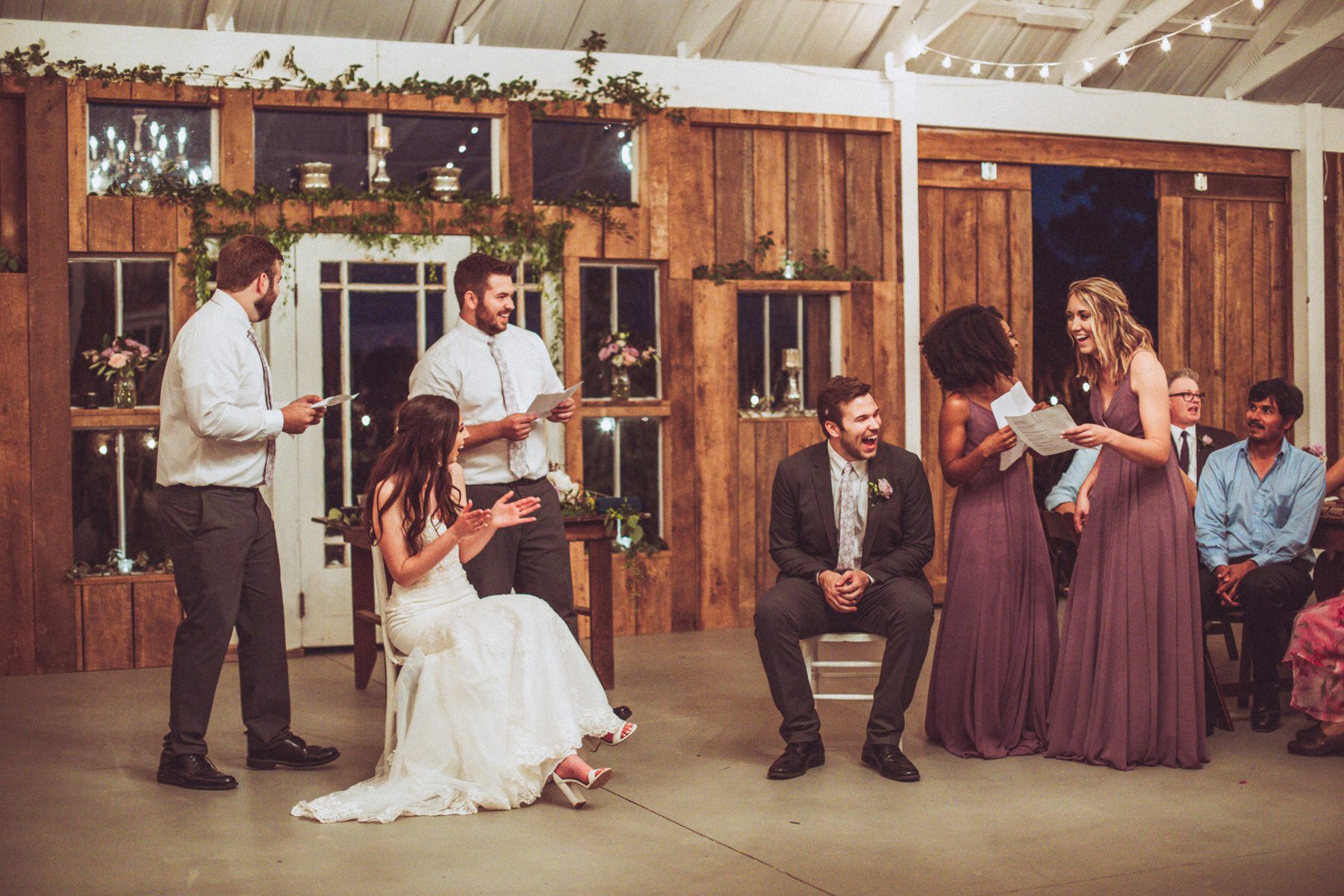 Wedding reception at Front Porch Farms TN