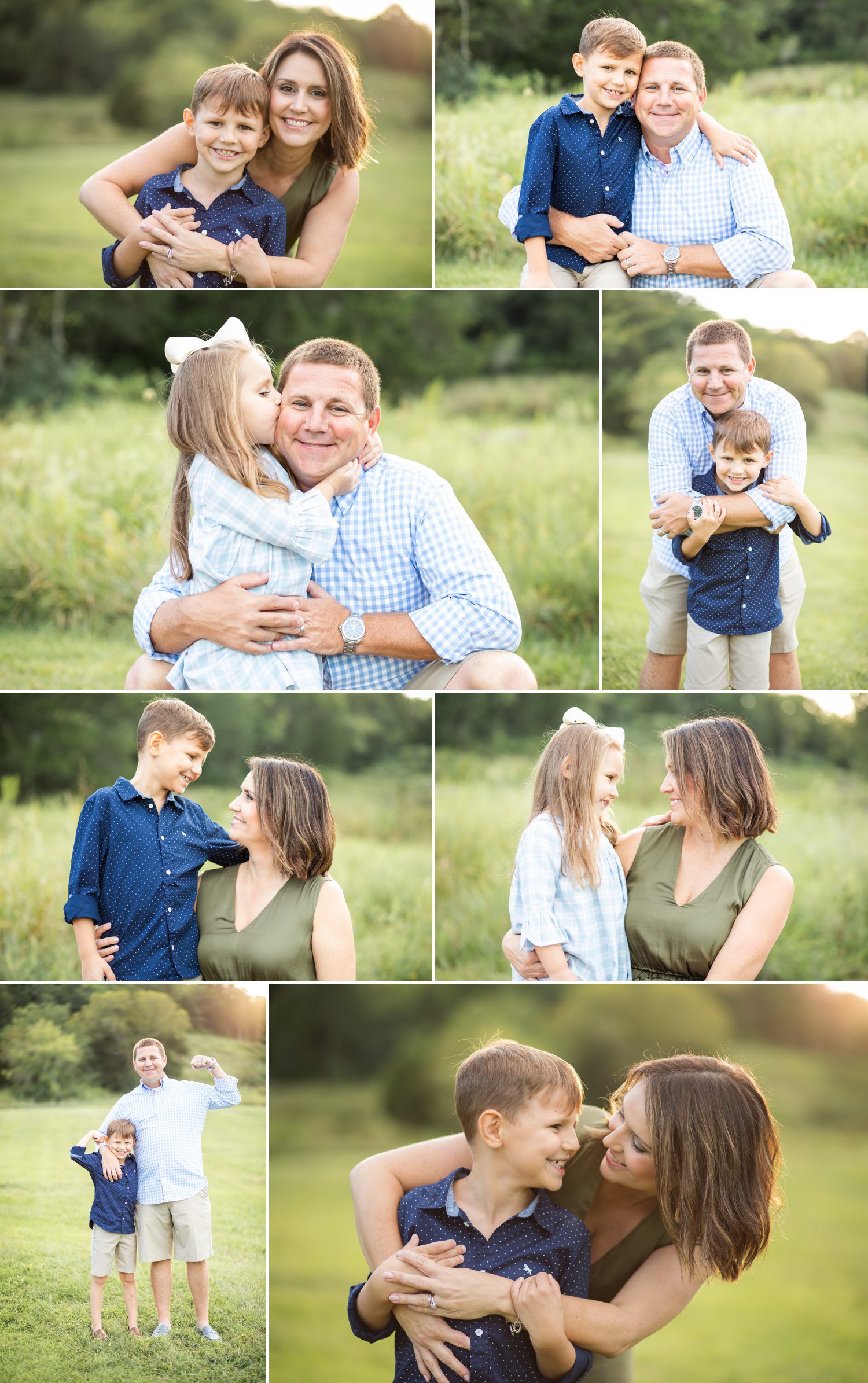 Family portrait photography mini session at Ravenswood Mansion, Brentwood, TN