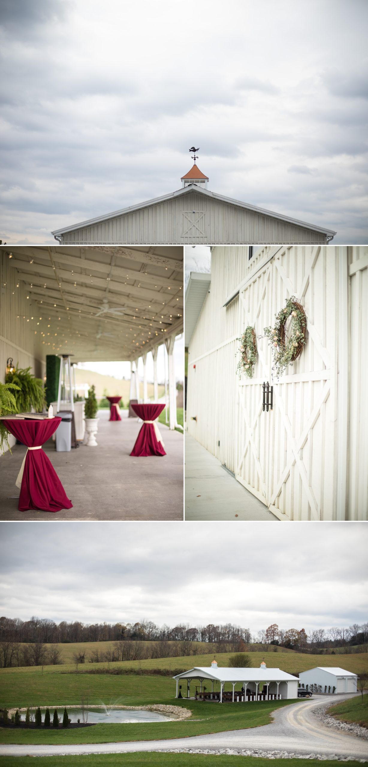 The White Dove Barn Beechgrove, TN outdoor wedding venue 