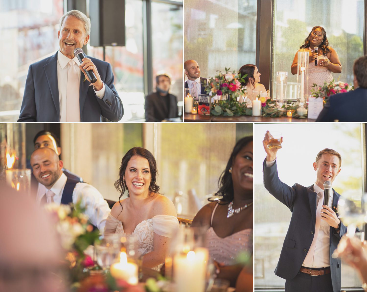 The Bridge Building Event Spaces Downtown Nashville, TN Wedding Reception Toasts