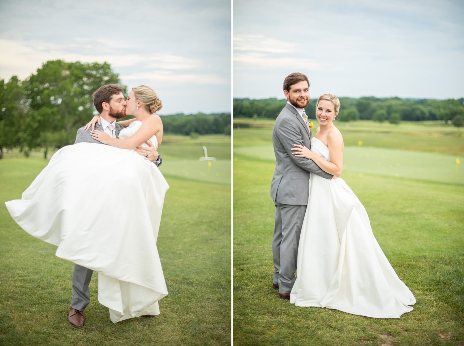 Old Natchez Country Club Wedding in Franklin, TN Bride and Groom Portraits