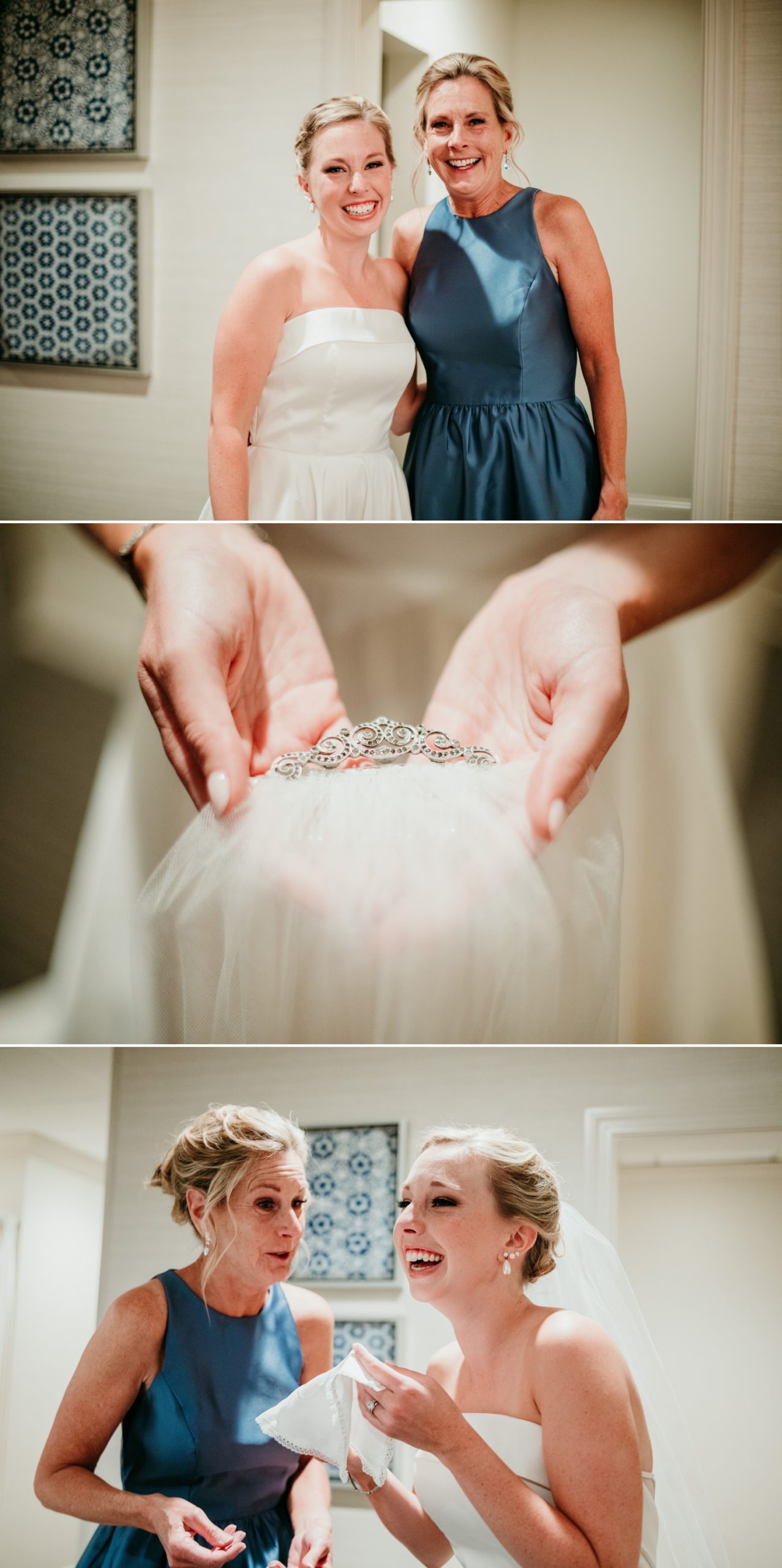 Old Natchez Country Club Wedding in Franklin, TN Bride with Mother-of-the-Bride