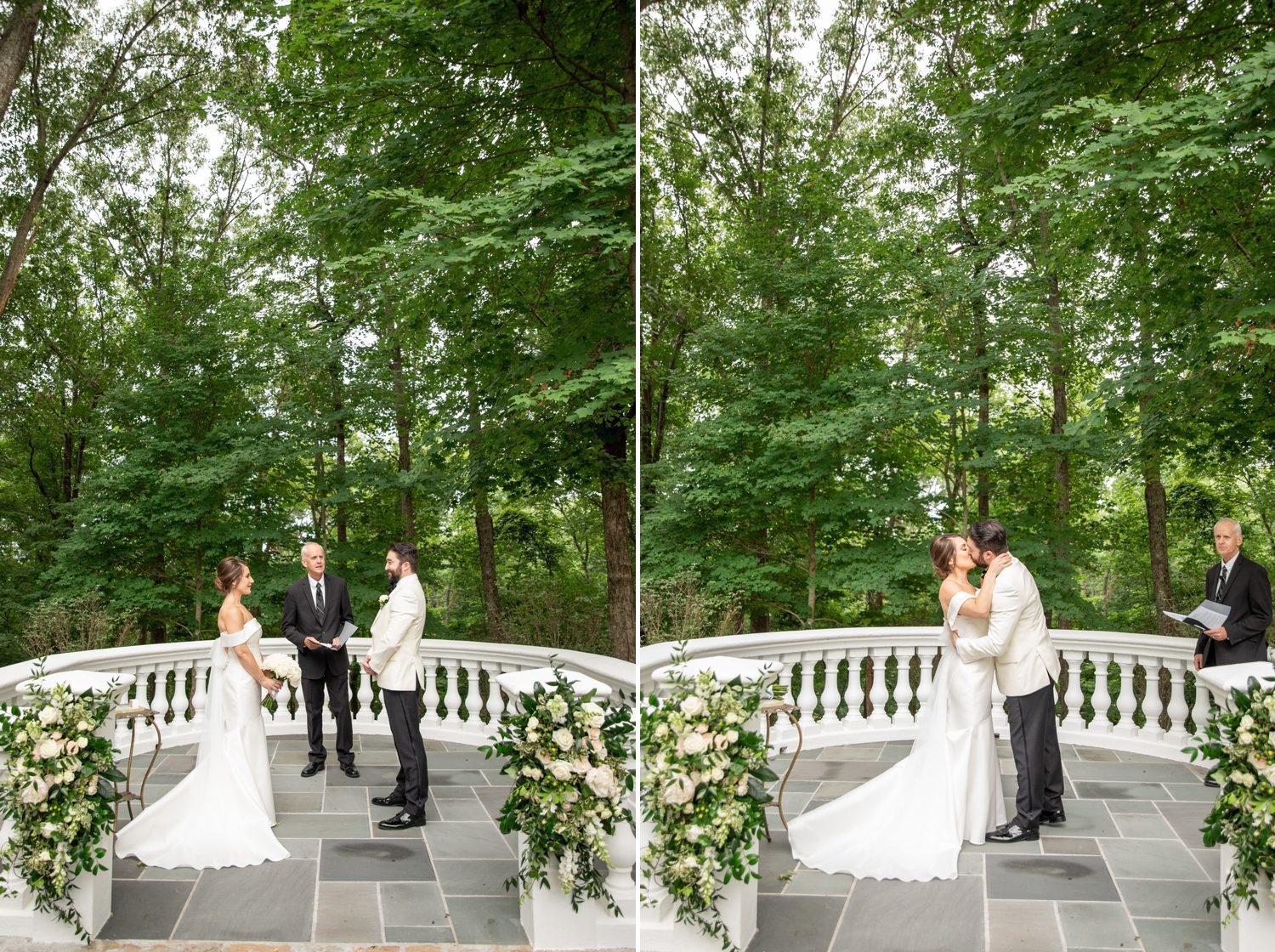 Private Estate Luxury Outdoor Wedding Ceremony in the Woods Franklin, TN